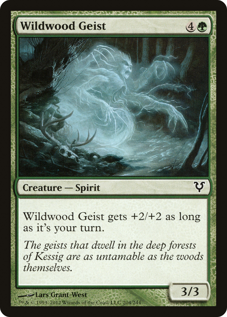 Wildwood Geist (AVR-204) - Avacyn Restored - Premium MTG Single from Wizards of the Coast - Just $0.25! Shop now at Game Crave Tournament Store