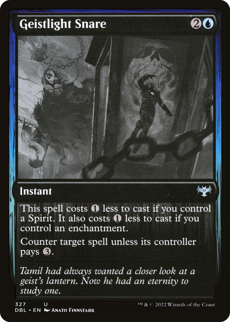 Geistlight Snare (DBL-327) - Innistrad: Double Feature - Premium MTG Single from Wizards of the Coast - Just $0.08! Shop now at Game Crave Tournament Store