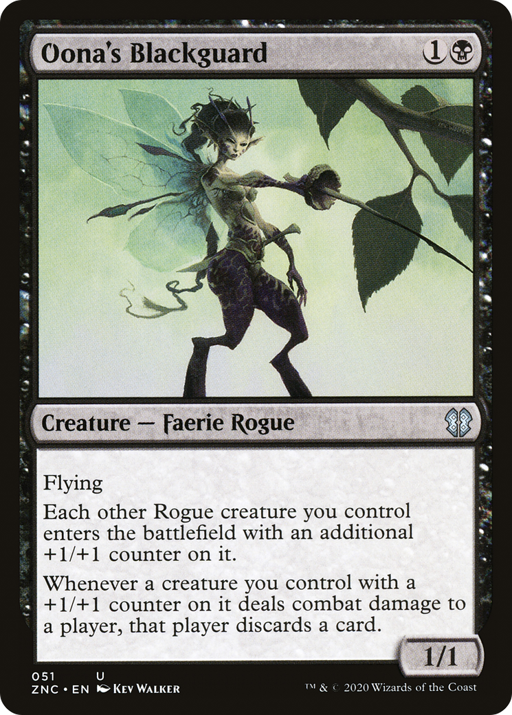 Oona's Blackguard (ZNC-051) - Zendikar Rising Commander - Premium MTG Single from Wizards of the Coast - Just $0.10! Shop now at Game Crave Tournament Store