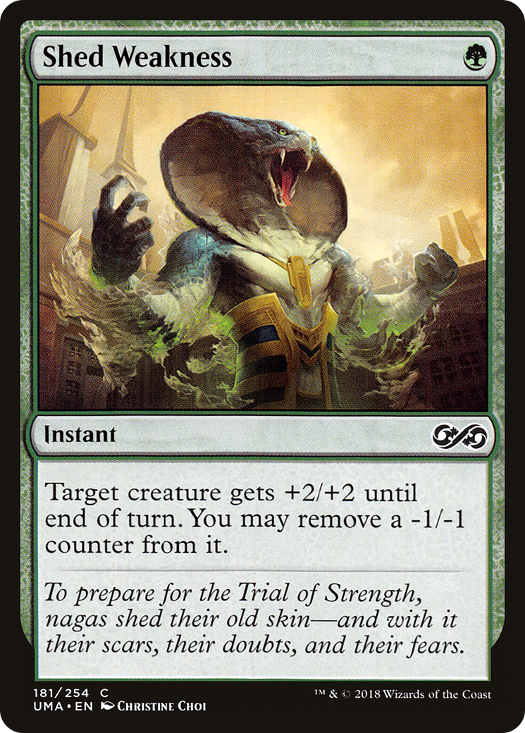 Shed Weakness (UMA-181) - Ultimate Masters - Premium MTG Single from Wizards of the Coast - Just $0.08! Shop now at Game Crave Tournament Store