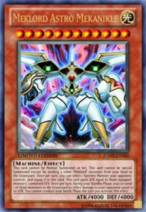 Meklord Astro Mekanikle (JUMP-EN050) - Shonen Jump Magazine Promos Limited - Premium Yugioh Single from Konami - Just $0.66! Shop now at Game Crave Tournament Store