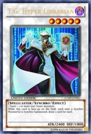 T.G. Hyper Librarian (JUMP-EN051) - Shonen Jump Magazine Promos Limited - Premium Yugioh Single from Konami - Just $4.08! Shop now at Game Crave Tournament Store