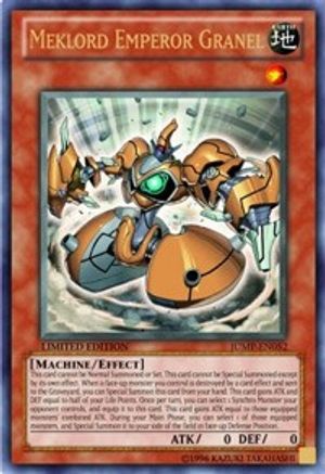 Meklord Emperor Granel (JUMP-EN052) - Shonen Jump Magazine Promos Limited - Premium Yugioh Single from Konami - Just $0.46! Shop now at Game Crave Tournament Store