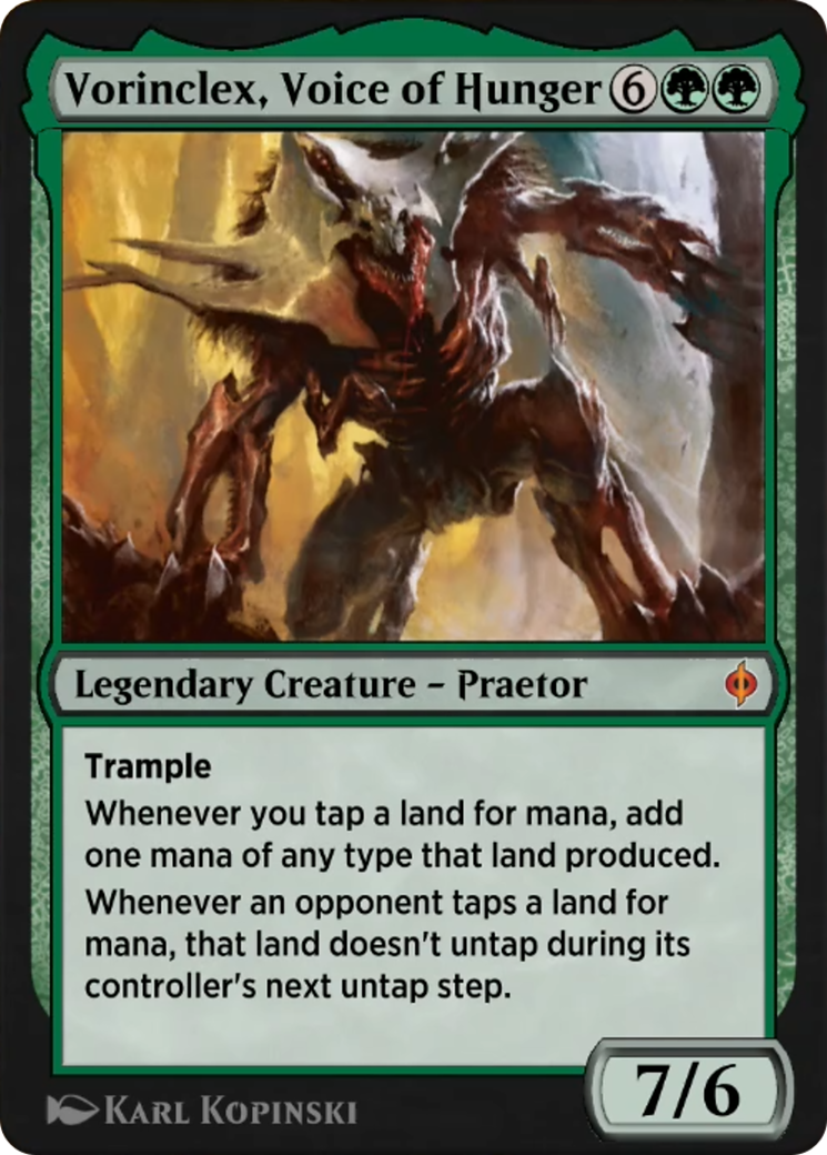 Vorinclex, Voice of Hunger (HA5-017) - Historic Anthology 5 - Premium MTG Single from Wizards of the Coast - Just $0! Shop now at Game Crave Tournament Store