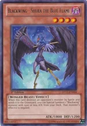 Blackwing - Shura the Blue Flame (DP11-EN004) - Duelist Pack 11: Crow 1st Edition - Premium Yugioh Single from Konami - Just $2.26! Shop now at Game Crave Tournament Store
