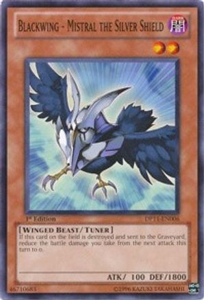 Blackwing - Mistral the Silver Shield (DP11-EN006) - Duelist Pack 11: Crow 1st Edition - Premium Yugioh Single from Konami - Just $0.25! Shop now at Game Crave Tournament Store