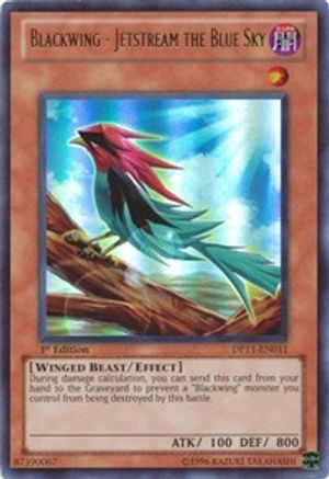 Blackwing - Jetstream the Blue Sky (DP11-EN011) - Duelist Pack 11: Crow 1st Edition - Premium Yugioh Single from Konami - Just $2.13! Shop now at Game Crave Tournament Store