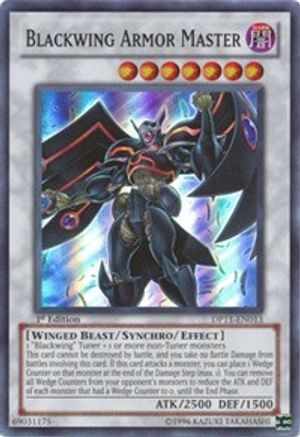 Blackwing Armor Master (DP11-EN013) - Duelist Pack 11: Crow 1st Edition - Premium Yugioh Single from Konami - Just $6.47! Shop now at Game Crave Tournament Store