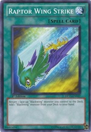 Raptor Wing Strike (DP11-EN017) - Duelist Pack 11: Crow 1st Edition - Premium Yugioh Single from Konami - Just $0.25! Shop now at Game Crave Tournament Store