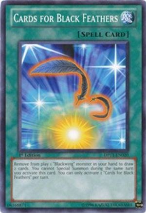 Cards for Black Feathers (DP11-EN020) - Duelist Pack 11: Crow 1st Edition - Premium Yugioh Single from Konami - Just $0.25! Shop now at Game Crave Tournament Store