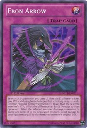 Ebon Arrow (DP11-EN021) - Duelist Pack 11: Crow 1st Edition - Premium Yugioh Single from Konami - Just $0.25! Shop now at Game Crave Tournament Store