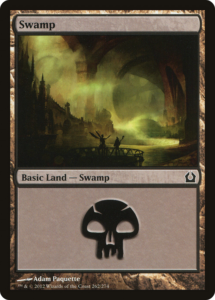 Swamp (RTR-262) - Return to Ravnica Foil - Premium MTG Single from Wizards of the Coast - Just $0.13! Shop now at Game Crave Tournament Store