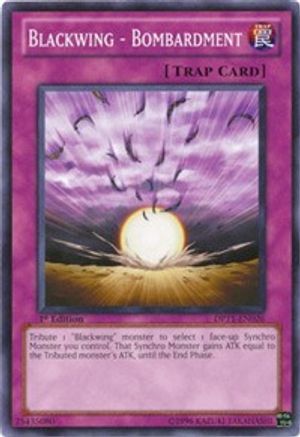 Blackwing - Bombardment (DP11-EN026) - Duelist Pack 11: Crow 1st Edition - Premium Yugioh Single from Konami - Just $0.25! Shop now at Game Crave Tournament Store