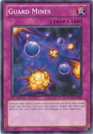 Guard Mines (DP11-EN028) - Duelist Pack 11: Crow 1st Edition - Premium Yugioh Single from Konami - Just $0.25! Shop now at Game Crave Tournament Store