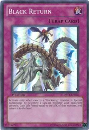 Black Return (DP11-EN030) - Duelist Pack 11: Crow 1st Edition - Premium Yugioh Single from Konami - Just $0.55! Shop now at Game Crave Tournament Store