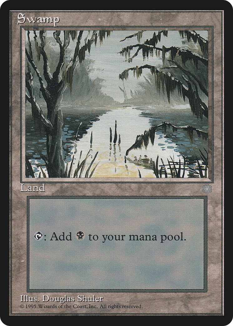 Swamp (ICE-373) - Ice Age - Premium MTG Single from Wizards of the Coast - Just $0.26! Shop now at Game Crave Tournament Store