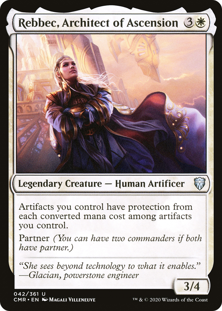Rebbec, Architect of Ascension (CMR-042) - Commander Legends Foil - Premium MTG Single from Wizards of the Coast - Just $0.08! Shop now at Game Crave Tournament Store