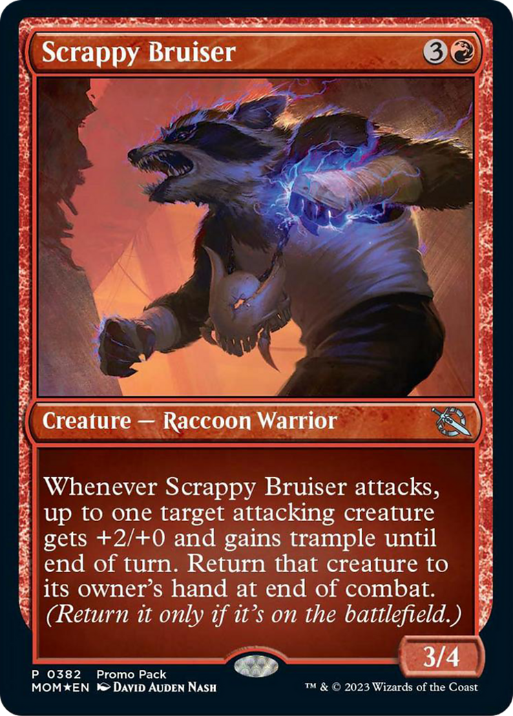 Scrappy Bruiser (MOM-382) - March of the Machine - Premium MTG Single from Wizards of the Coast - Just $0.08! Shop now at Game Crave Tournament Store
