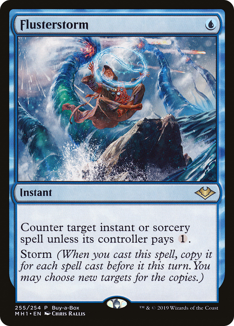 Flusterstorm (MH1-255) - Modern Horizons - Premium MTG Single from Wizards of the Coast - Just $1.61! Shop now at Game Crave Tournament Store