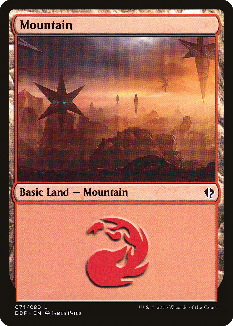 Mountain (DDP-074) - Duel Decks: Zendikar vs. Eldrazi - Premium MTG Single from Wizards of the Coast - Just $0.25! Shop now at Game Crave Tournament Store