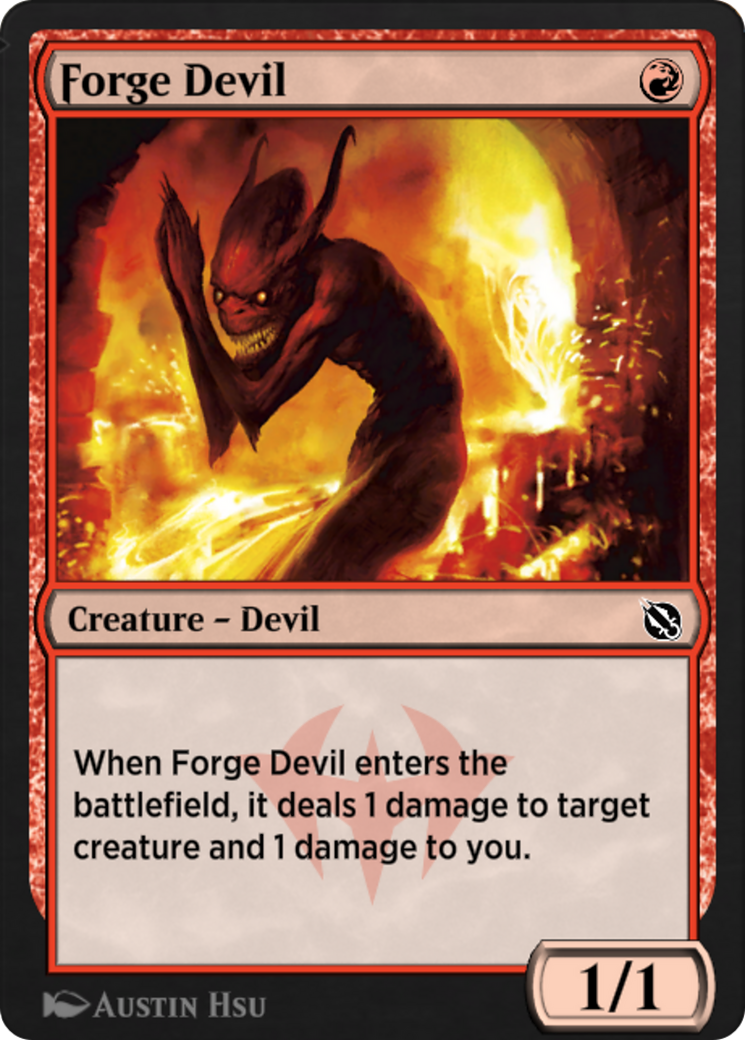 Forge Devil (SIS-041) - Shadows of the Past - Premium MTG Single from Wizards of the Coast - Just $0! Shop now at Game Crave Tournament Store