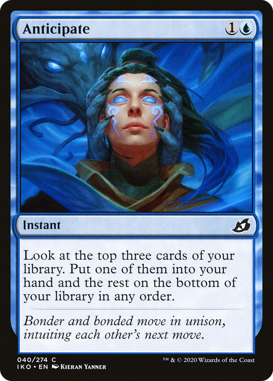 Anticipate (IKO-040) - Ikoria: Lair of Behemoths - Premium MTG Single from Wizards of the Coast - Just $0.25! Shop now at Game Crave Tournament Store