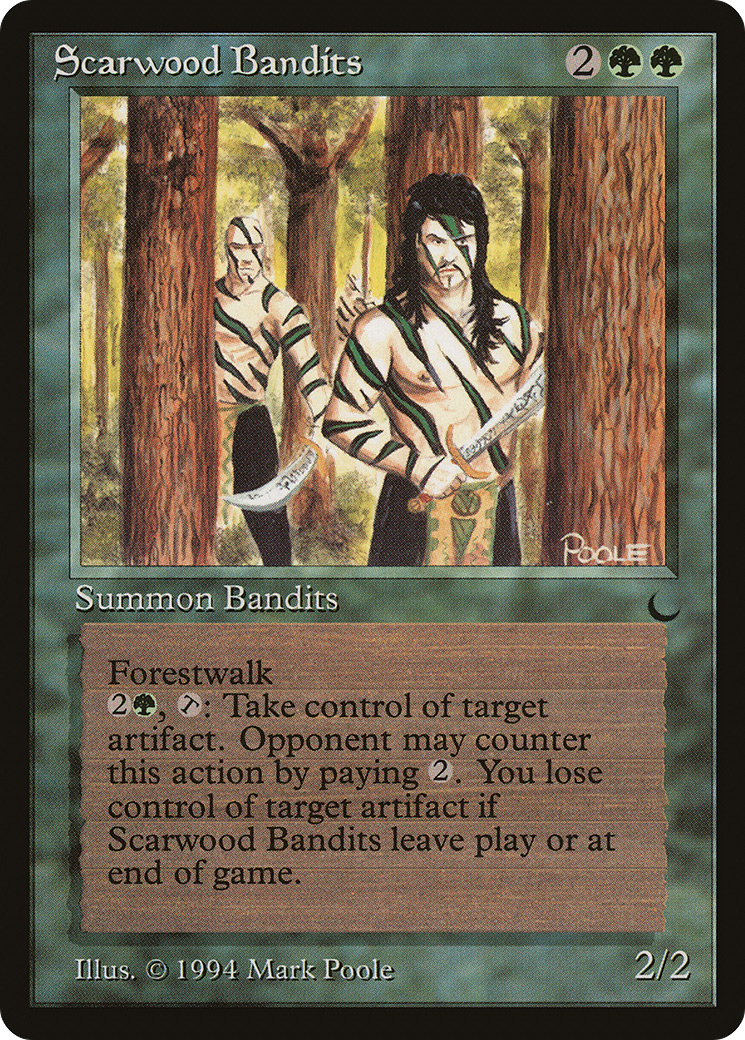 Scarwood Bandits (DRK-085) - The Dark - Premium MTG Single from Wizards of the Coast - Just $3.61! Shop now at Game Crave Tournament Store