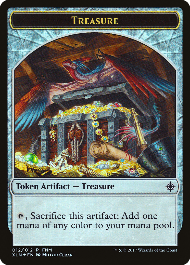 Pirate // Treasure (F17-012) - Friday Night Magic 2017 Foil - Premium MTG Single from Wizards of the Coast - Just $0.54! Shop now at Game Crave Tournament Store