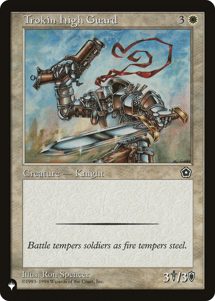 Trokin High Guard (PLIST-039) - The List - Premium MTG Single from Wizards of the Coast - Just $0.08! Shop now at Game Crave Tournament Store