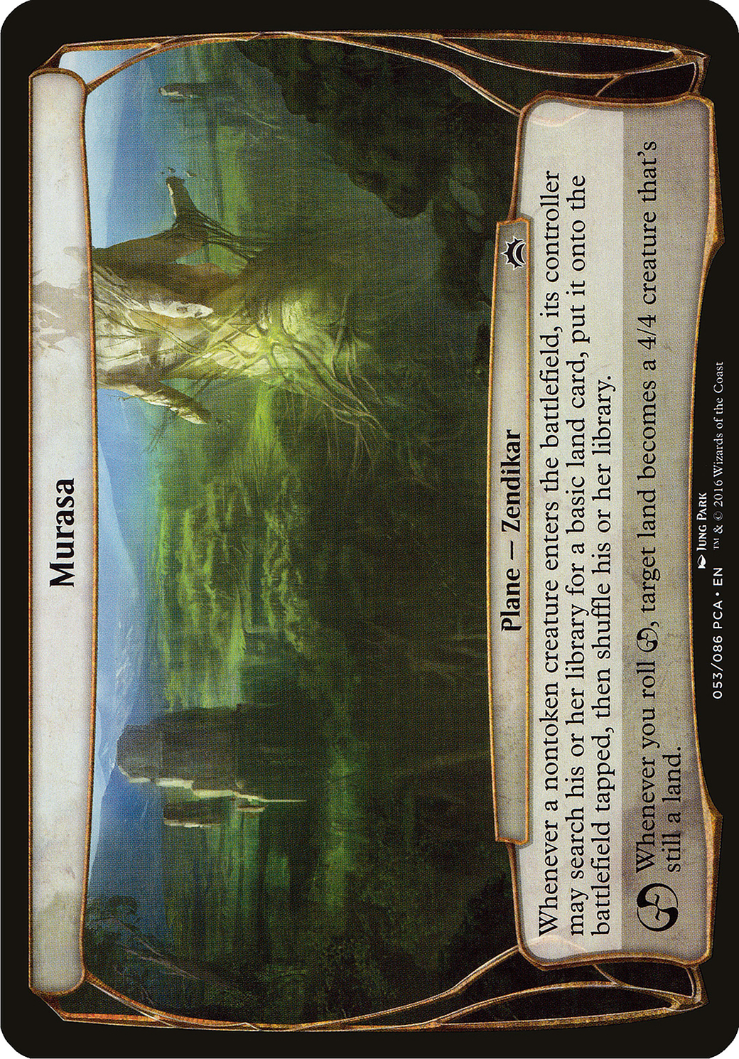 Murasa (OPCA-053) - Planechase Anthology Planes - Premium MTG Single from Wizards of the Coast - Just $0.98! Shop now at Game Crave Tournament Store