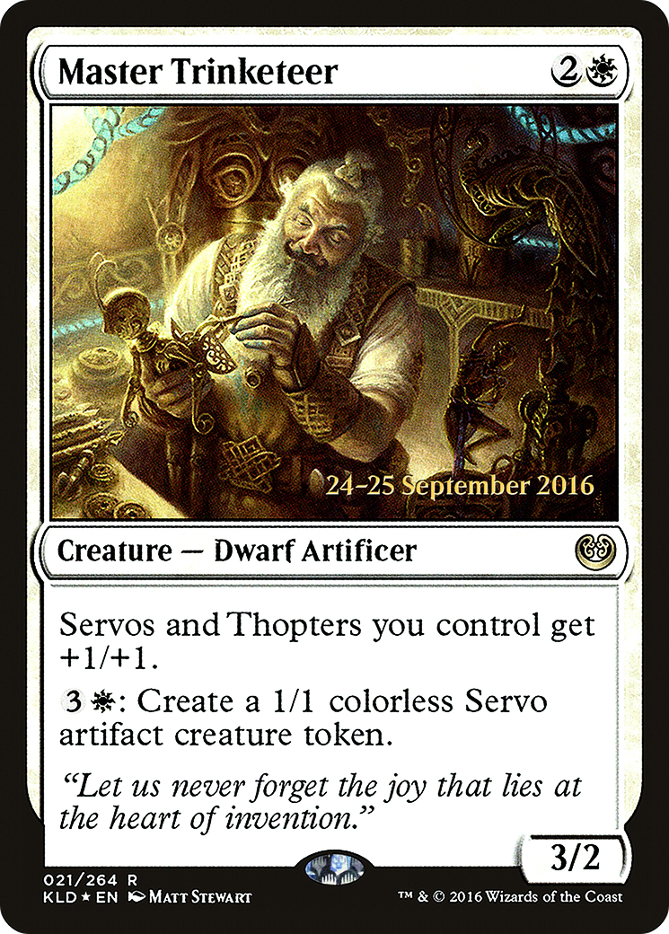 Master Trinketeer (PKLD-21S) - Kaladesh Promos Foil - Premium MTG Single from Wizards of the Coast - Just $0.28! Shop now at Game Crave Tournament Store