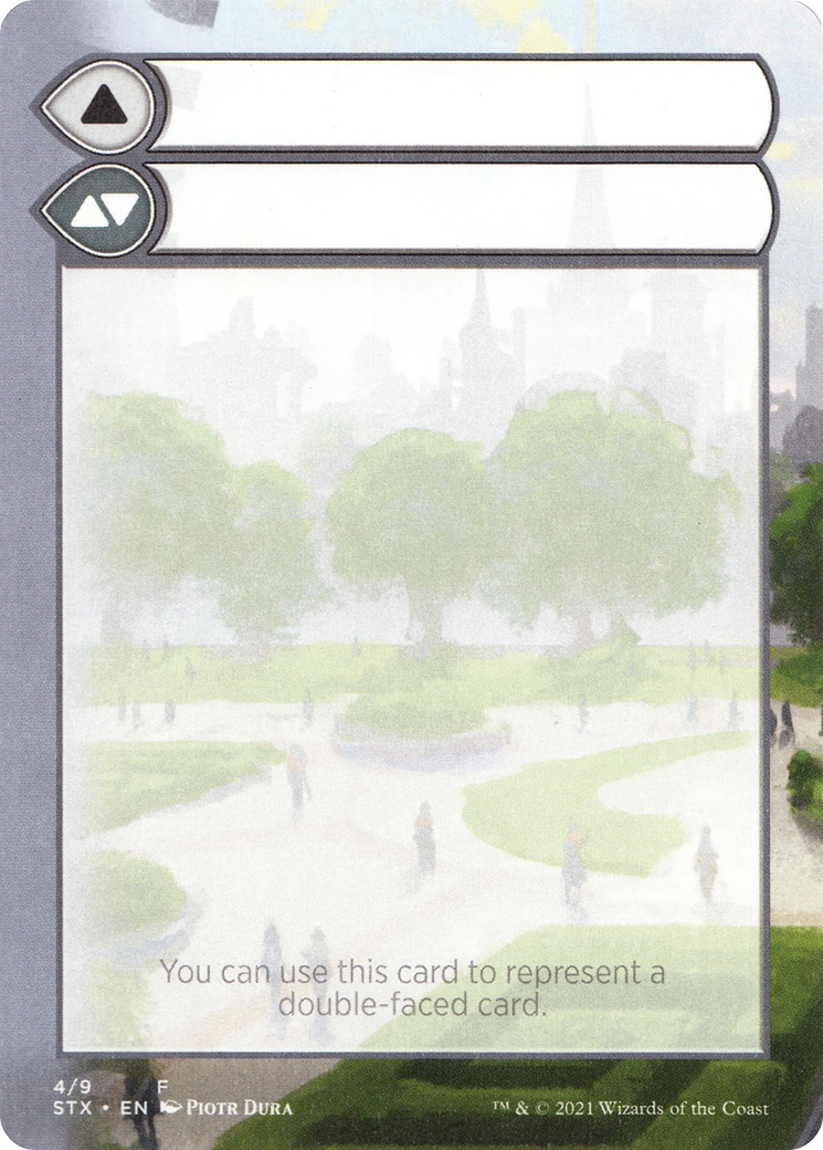 Double-Faced Substitute Card (SSTX-004) - Strixhaven: School of Mages Substitute Cards - Premium MTG Single from Wizards of the Coast - Just $0! Shop now at Game Crave Tournament Store