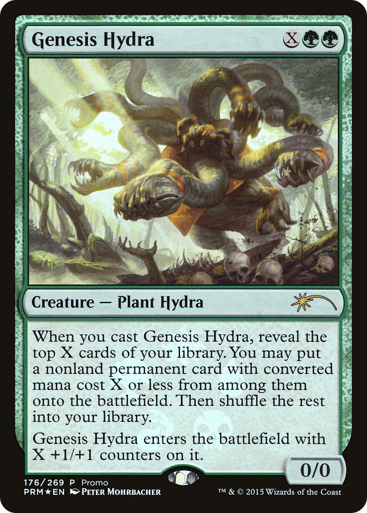 Genesis Hydra (PRES-176) - Resale Promos Foil - Premium MTG Single from Wizards of the Coast - Just $0.12! Shop now at Game Crave Tournament Store