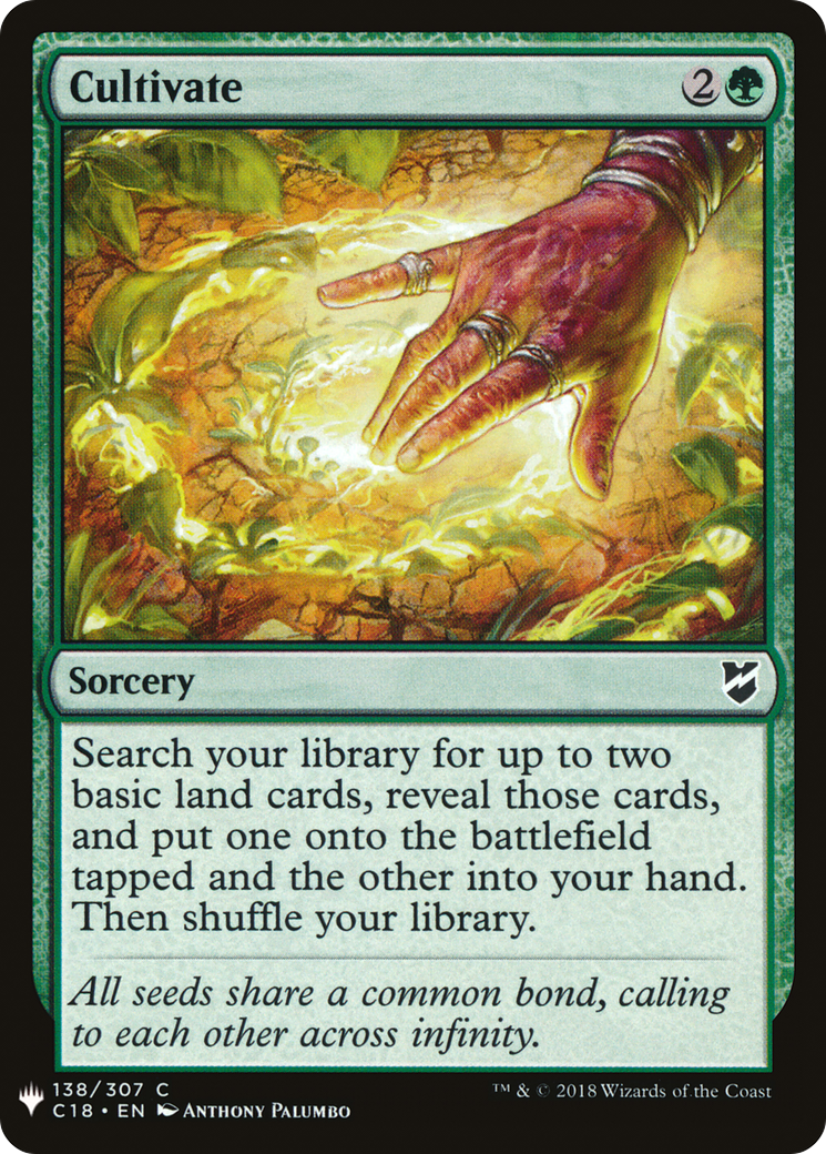 Cultivate (MB1-1176) - Mystery Booster - Premium MTG Single from Wizards of the Coast - Just $0.22! Shop now at Game Crave Tournament Store