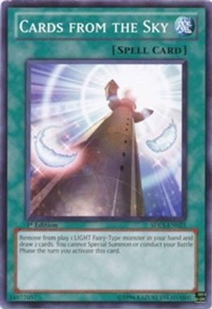 Cards from the Sky (SDLS-EN023) - Structure Deck: Lost Sanctuary 1st Edition - Premium Yugioh Single from Konami - Just $0.25! Shop now at Game Crave Tournament Store