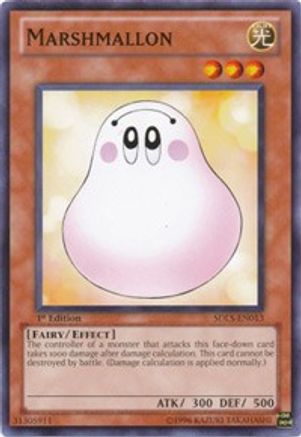 Marshmallon (SDLS-EN013) - Structure Deck: Lost Sanctuary 1st Edition - Premium Yugioh Single from Konami - Just $0.25! Shop now at Game Crave Tournament Store
