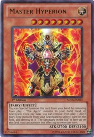 Master Hyperion (SDLS-EN001) - Structure Deck: Lost Sanctuary 1st Edition - Premium Yugioh Single from Konami - Just $0.26! Shop now at Game Crave Tournament Store