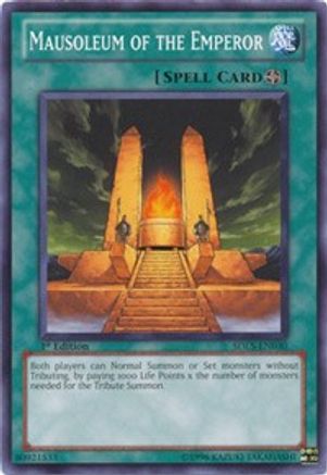 Mausoleum of the Emperor (SDLS-EN030) - Structure Deck: Lost Sanctuary 1st Edition - Premium Yugioh Single from Konami - Just $0.25! Shop now at Game Crave Tournament Store
