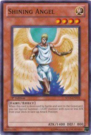 Shining Angel (SDLS-EN015) - Structure Deck: Lost Sanctuary 1st Edition - Premium Yugioh Single from Konami - Just $0.08! Shop now at Game Crave Tournament Store