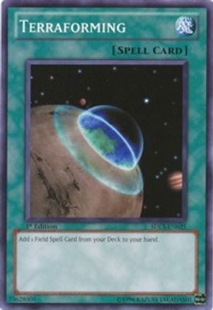 Terraforming (SDLS-EN025) - Structure Deck: Lost Sanctuary 1st Edition - Premium Yugioh Single from Konami - Just $0.38! Shop now at Game Crave Tournament Store