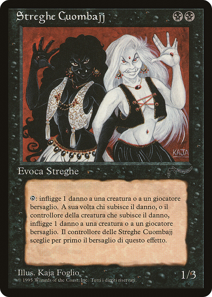 Cuombajj Witches (RIN-050) - Rinascimento - Premium MTG Single from Wizards of the Coast - Just $0.56! Shop now at Game Crave Tournament Store