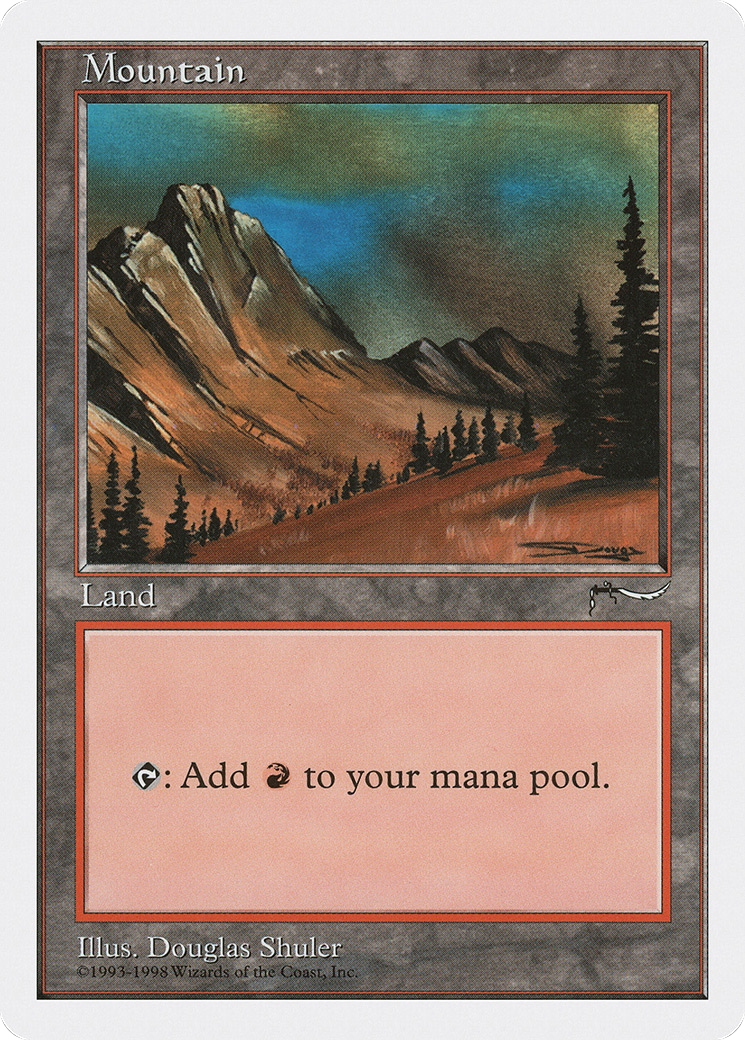Mountain (ATH-082) - Anthologies - Premium MTG Single from Wizards of the Coast - Just $0.26! Shop now at Game Crave Tournament Store