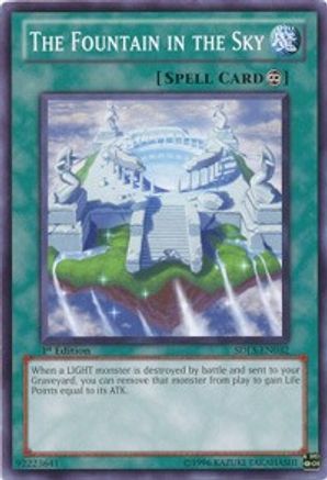 The Fountain in the Sky (SDLS-EN032) - Structure Deck: Lost Sanctuary 1st Edition - Premium Yugioh Single from Konami - Just $0.08! Shop now at Game Crave Tournament Store
