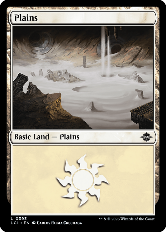 Plains (LCI-393) - The Lost Caverns of Ixalan Foil - Premium MTG Single from Wizards of the Coast - Just $0.08! Shop now at Game Crave Tournament Store