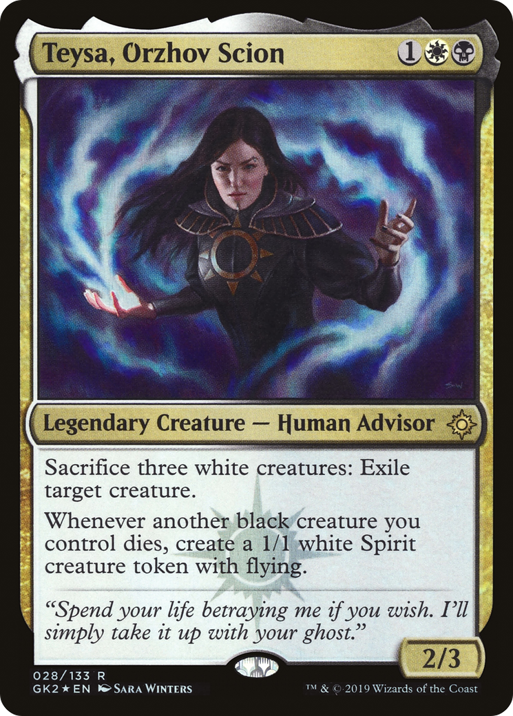 Teysa, Orzhov Scion (GK2-028) - RNA Guild Kit Foil - Premium MTG Single from Wizards of the Coast - Just $0.27! Shop now at Game Crave Tournament Store