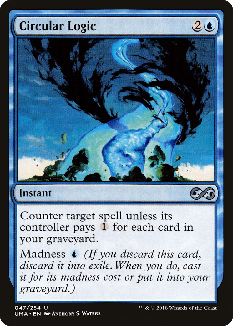 Circular Logic (UMA-047) - Ultimate Masters - Premium MTG Single from Wizards of the Coast - Just $0.25! Shop now at Game Crave Tournament Store