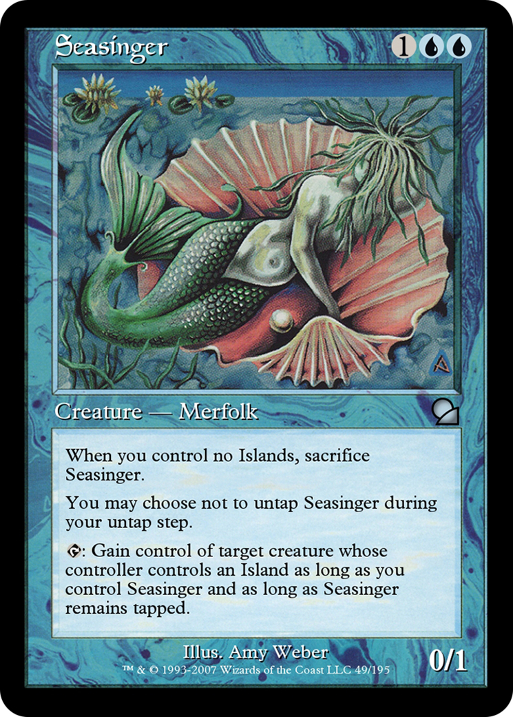 Seasinger (ME1-049) - Masters Edition Foil - Premium MTG Single from Wizards of the Coast - Just $0! Shop now at Game Crave Tournament Store