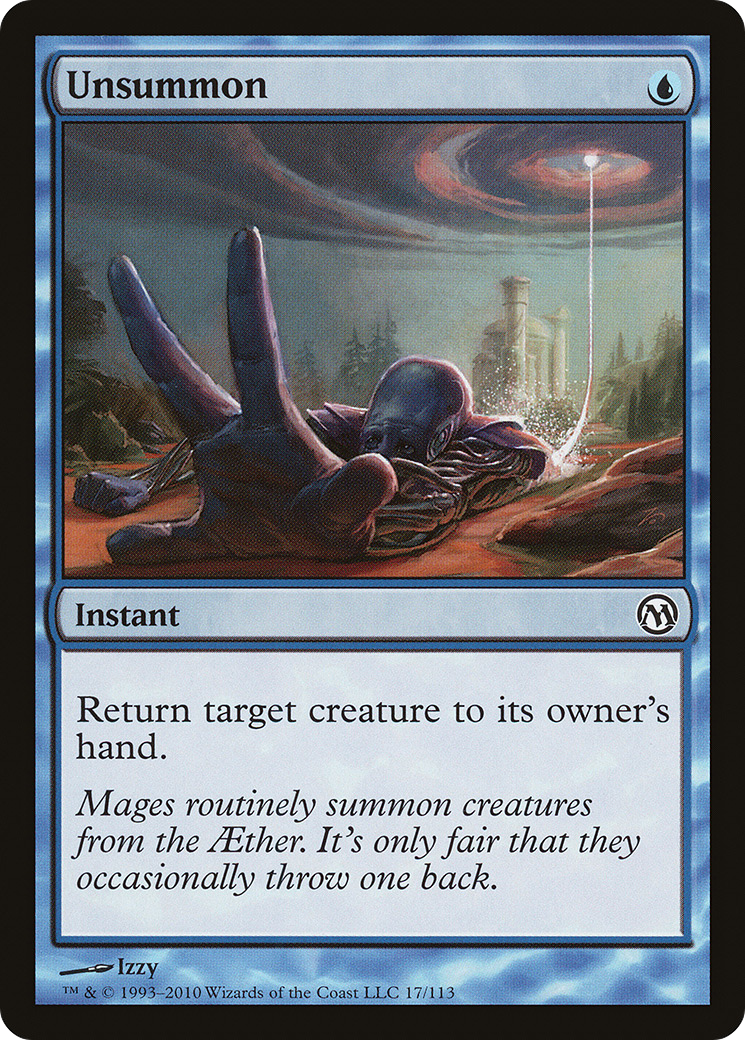 Unsummon (DPA-017) - Duels of the Planeswalkers - Premium MTG Single from Wizards of the Coast - Just $0.31! Shop now at Game Crave Tournament Store
