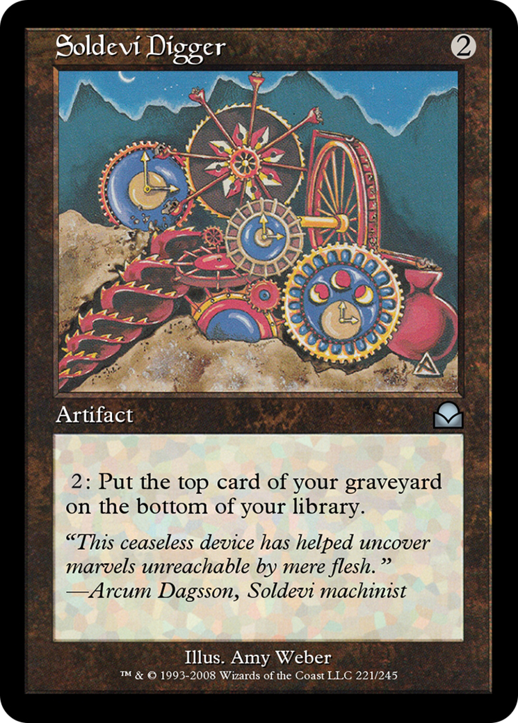 Soldevi Digger (ME2-221) - Masters Edition II - Premium MTG Single from Wizards of the Coast - Just $0! Shop now at Game Crave Tournament Store