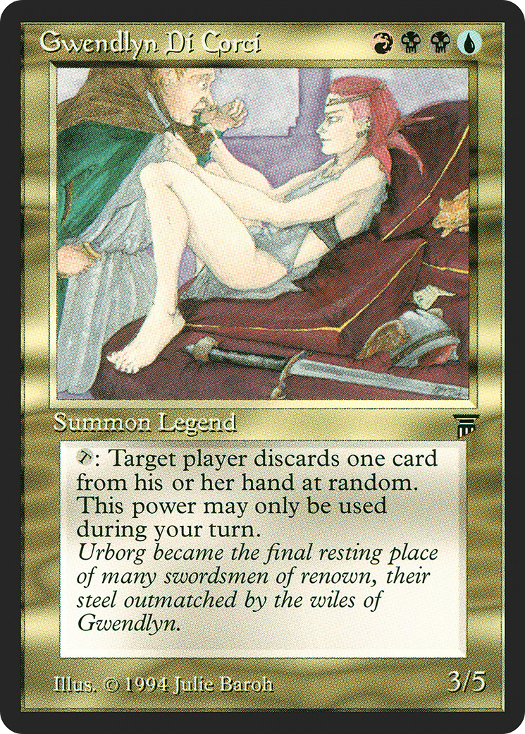 Gwendlyn Di Corci (LEG-228) - Legends - Premium MTG Single from Wizards of the Coast - Just $164.85! Shop now at Game Crave Tournament Store